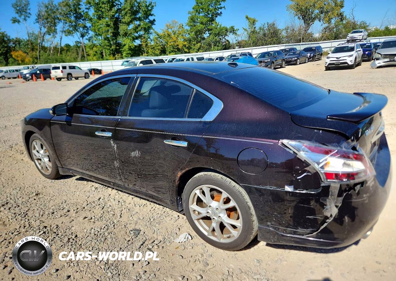2012 Nissan Maxima 3.5 S VIN:1N4AA5AP3CC840163 - 2