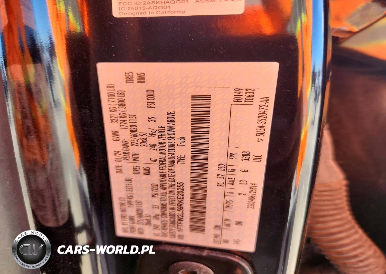 2024 Ford F150 Stx VIN:1FTFW2L59RKE20255 - 12