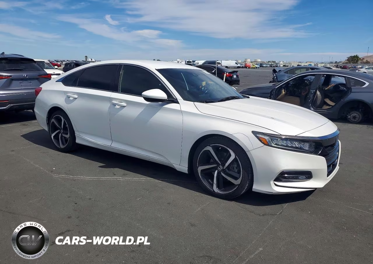 2018 Honda Accord Sport VIN:1HGCV1F38JA119305 - 4