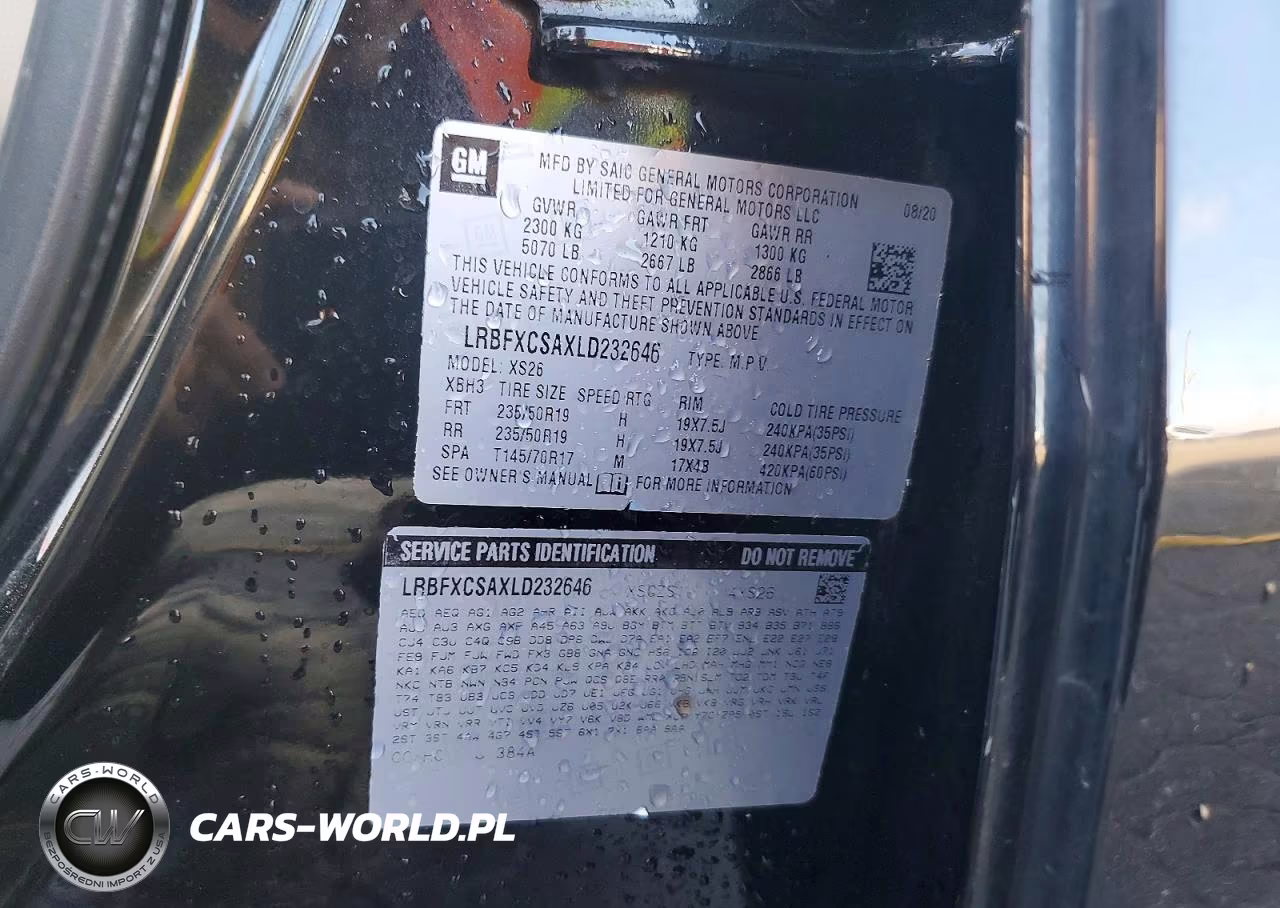 2020 Buick Envision Essence VIN:LRBFXCSAXLD232646 - 14