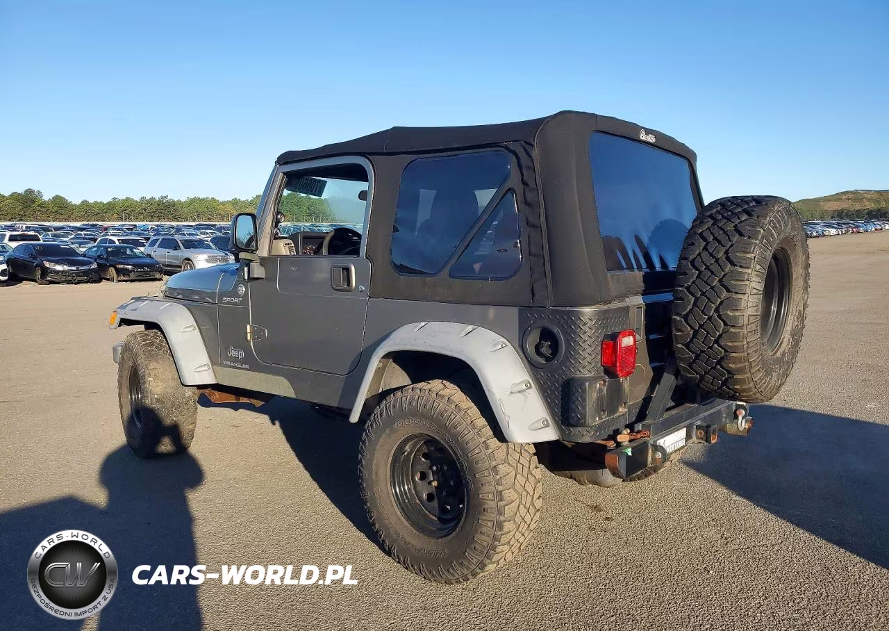 2005 Jeep Wrangler - Tj Sport VIN:1J4FA49S25P386254 - 2