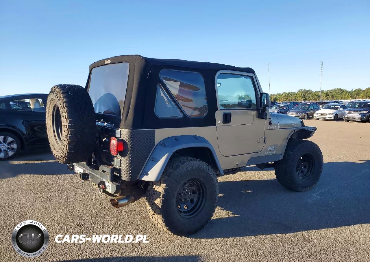 2005 Jeep Wrangler - Tj Sport VIN:1J4FA49S25P386254 - 3