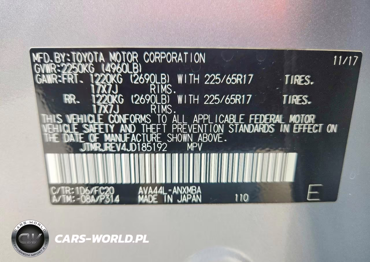 2018 Toyota Rav4 Hybrid Xle VIN:JTMRJREV4JD185192 - 13