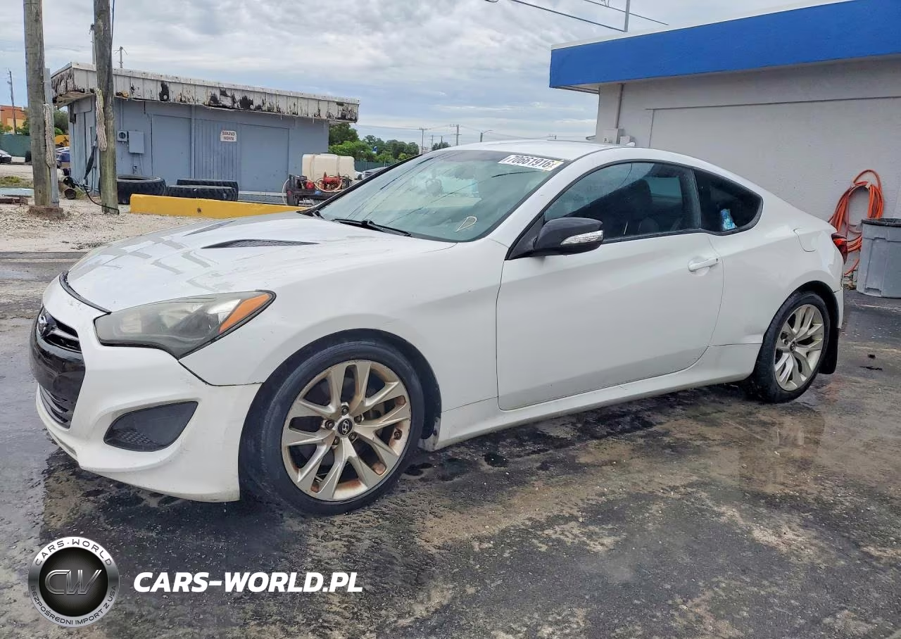 2013 Hyundai Genesis Coupe 2.0T VIN:KMHHT6KD6DU089130 - 1