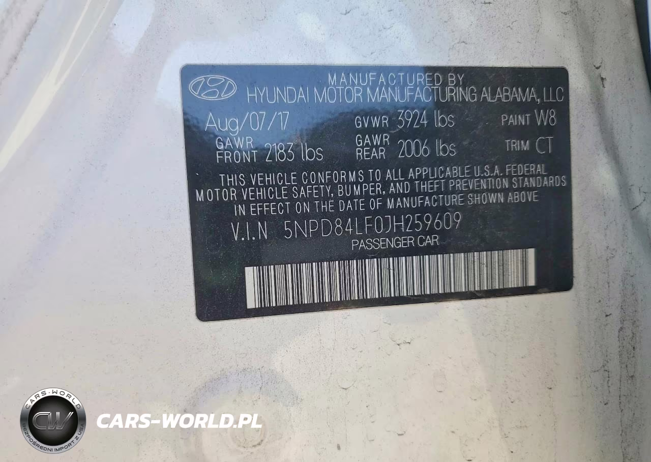 2018 Hyundai Elantra Sel VIN:5NPD84LF0JH259609 - 12