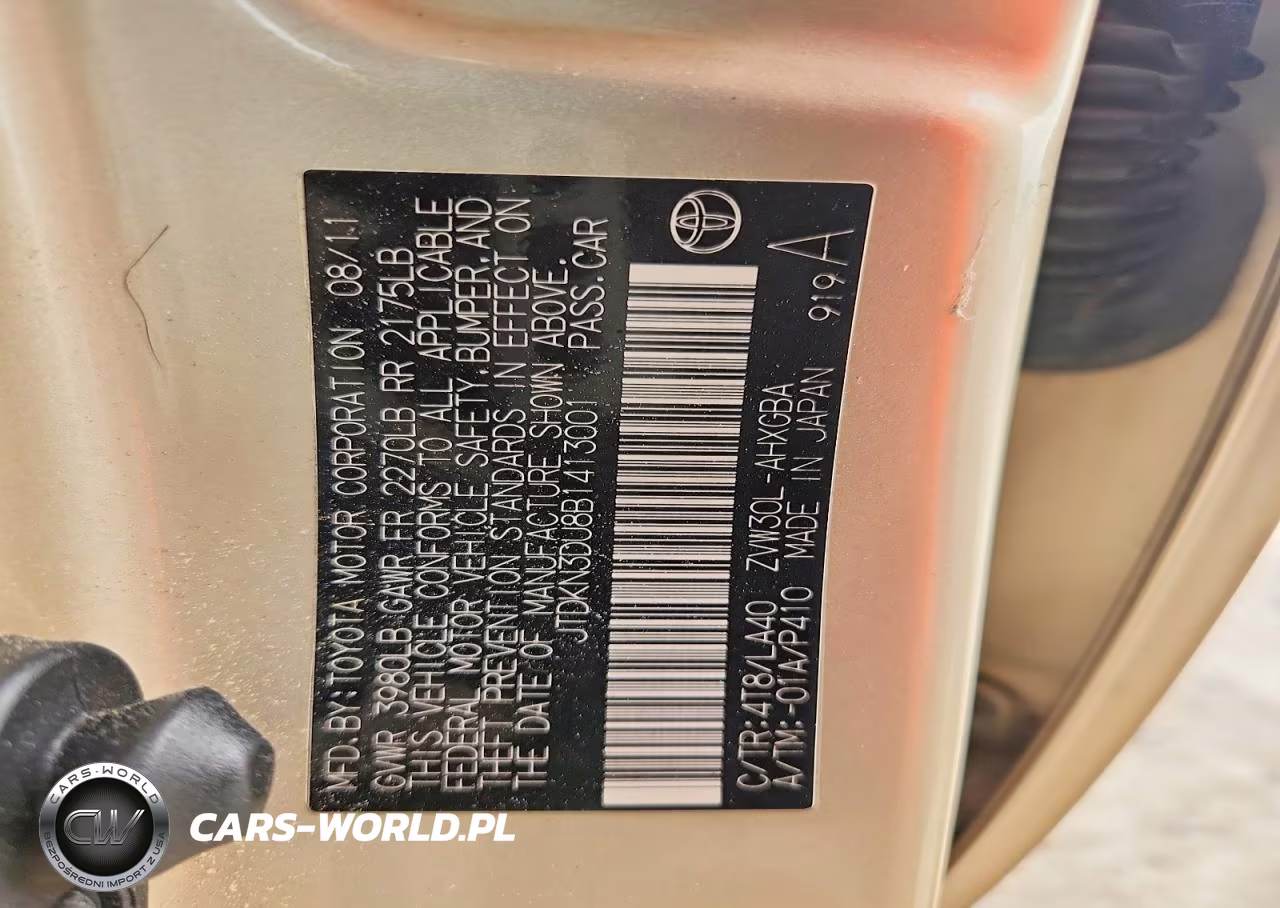 2011 Toyota Prius Five VIN:JTDKN3DU8B1413001 - 12