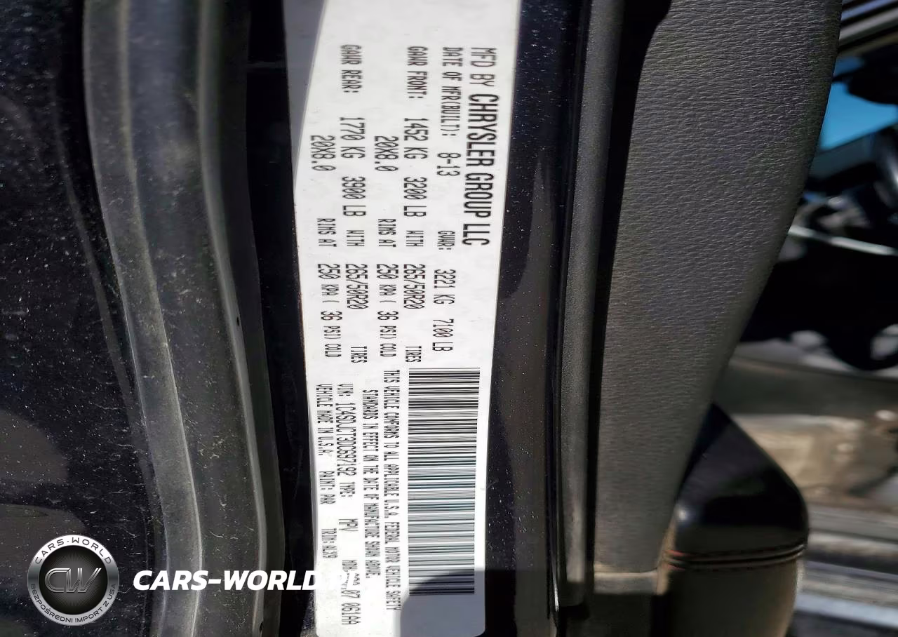 2013 Dodge Durango R-T VIN:1C4SDJCT3DC697192 - 13