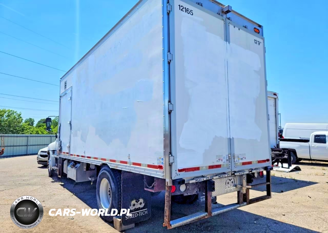 2017 Hino 338 Refrigerated Box Truck VIN:5PVNV8JV4H4S56369 - 2