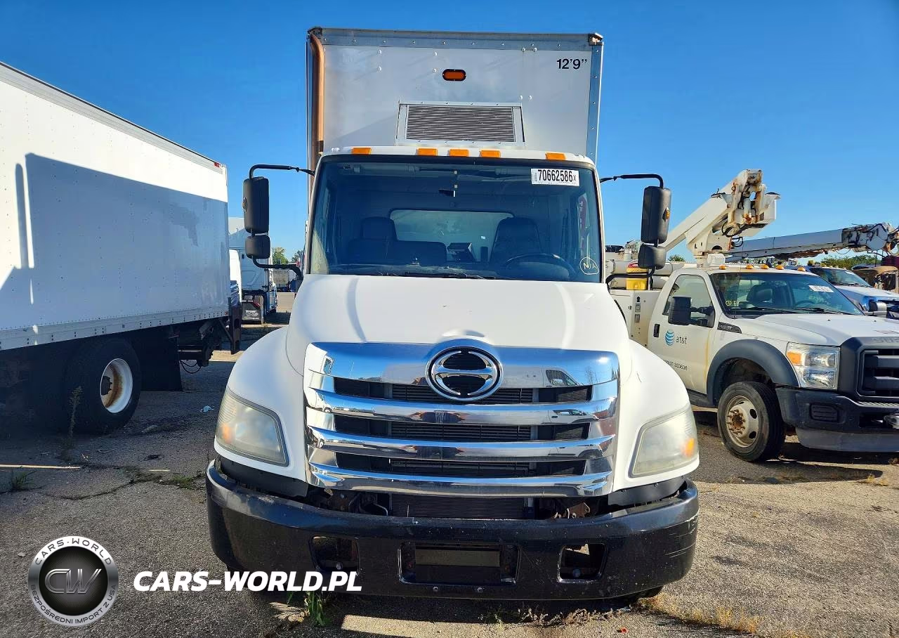 2017 Hino 338 Refrigerated Box Truck VIN:5PVNV8JV4H4S56369 - 5