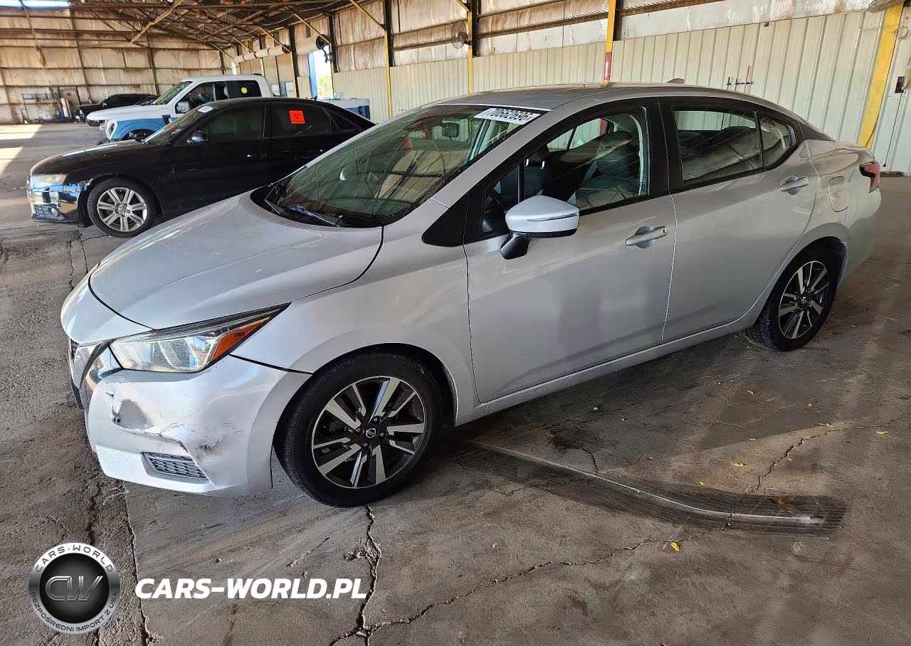 2021 Nissan Versa Sv VIN:3N1CN8EV4ML815699 - 1