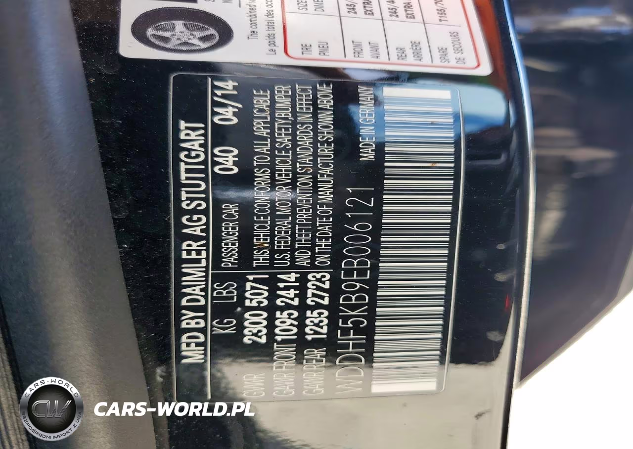 2014 Mercedes-Benz E 350 VIN:WDDHF5KB9EB006121 - 12