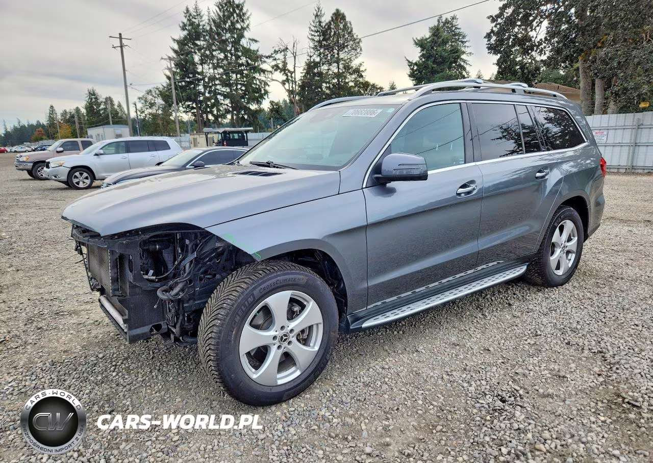 2019 Mercedes-Benz Gls 450 4Matic VIN:4JGDF6EE3KB236751 - 1