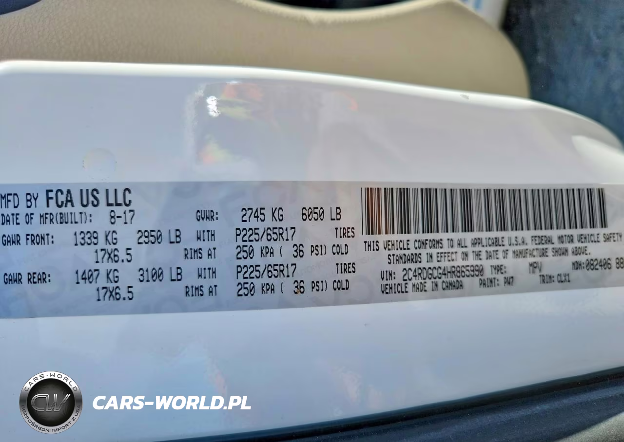 2017 Dodge Grand Caravan Sxt VIN:2C4RDGCG4HR865990 - 13