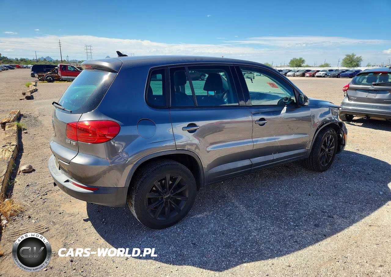2014 Volkswagen Tiguan S VIN:WVGAV3AX2EW553834 - 3
