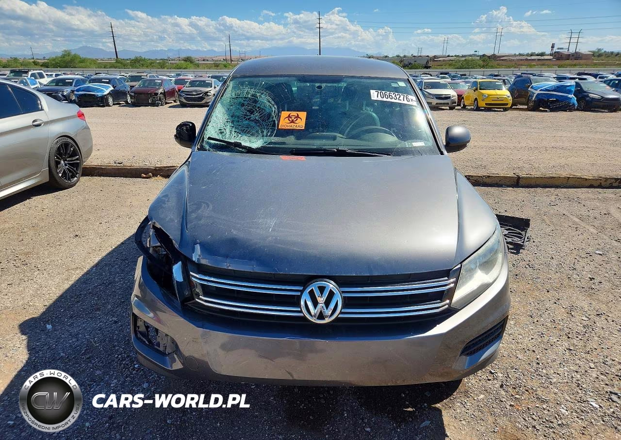 2014 Volkswagen Tiguan S VIN:WVGAV3AX2EW553834 - 5