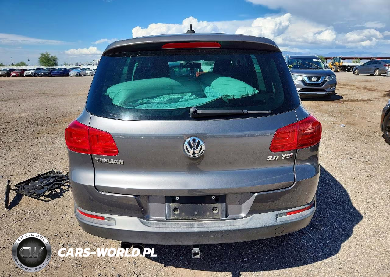 2014 Volkswagen Tiguan S VIN:WVGAV3AX2EW553834 - 6
