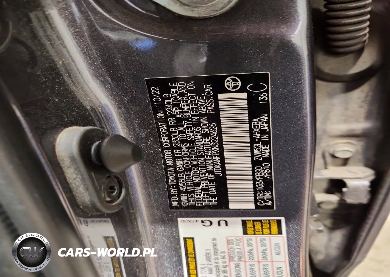 2022 Toyota Prius Prime Le VIN:JTDKAMFPXN3224626 - 13