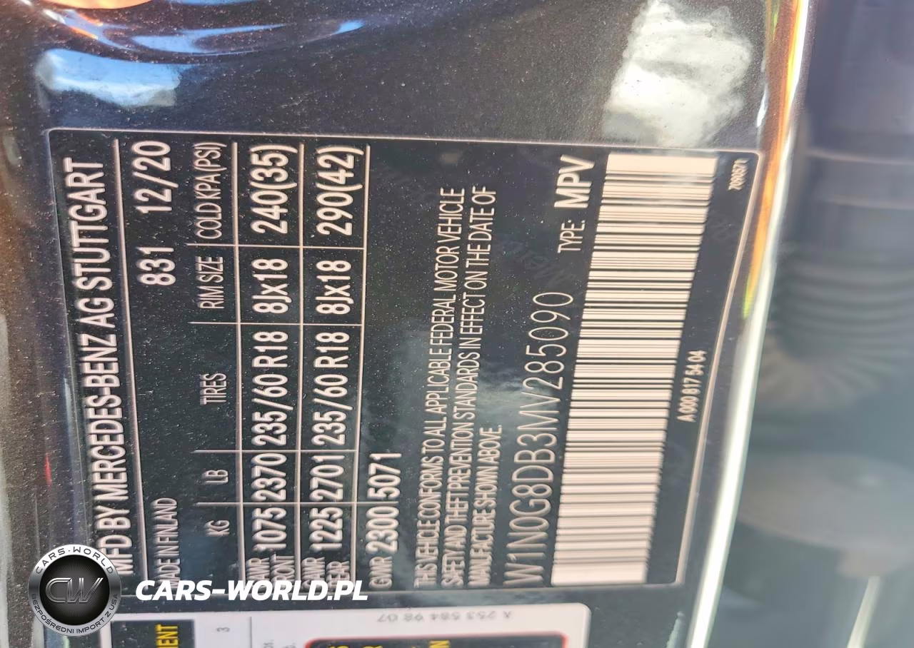 2021 Mercedes-Benz Glc 300 VIN:W1N0G8DB3MV285090 - 13
