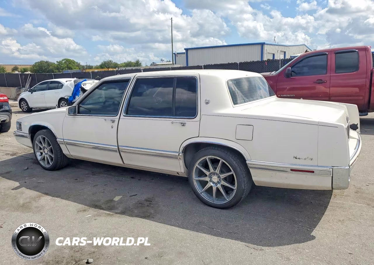 1993 Cadillac Deville VIN:1G6CD53B2P4287343 - 2