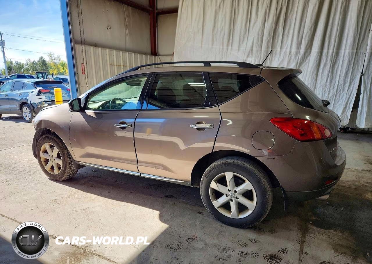 2009 Nissan Murano VIN:JN8AZ18W09W208371 - 2
