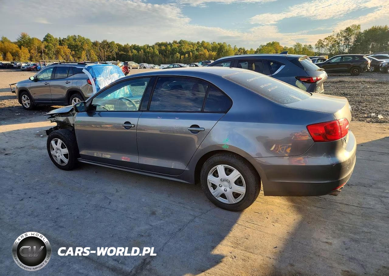 2014 Volkswagen Jetta Base VIN:3VW2K7AJ1EM412187 - 2