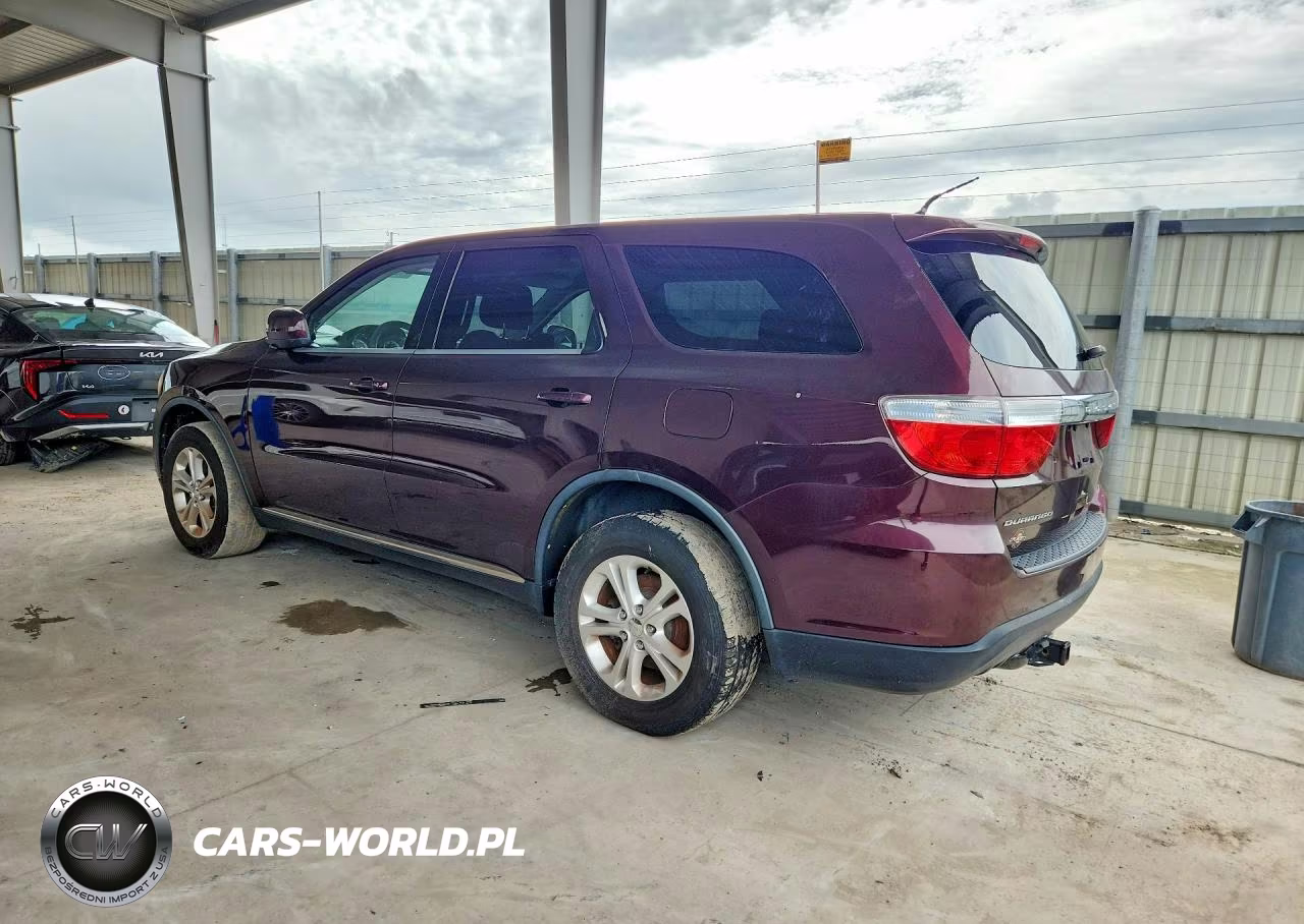 2012 Dodge Durango Sxt VIN:1C4RDHAG1CC247536 - 2