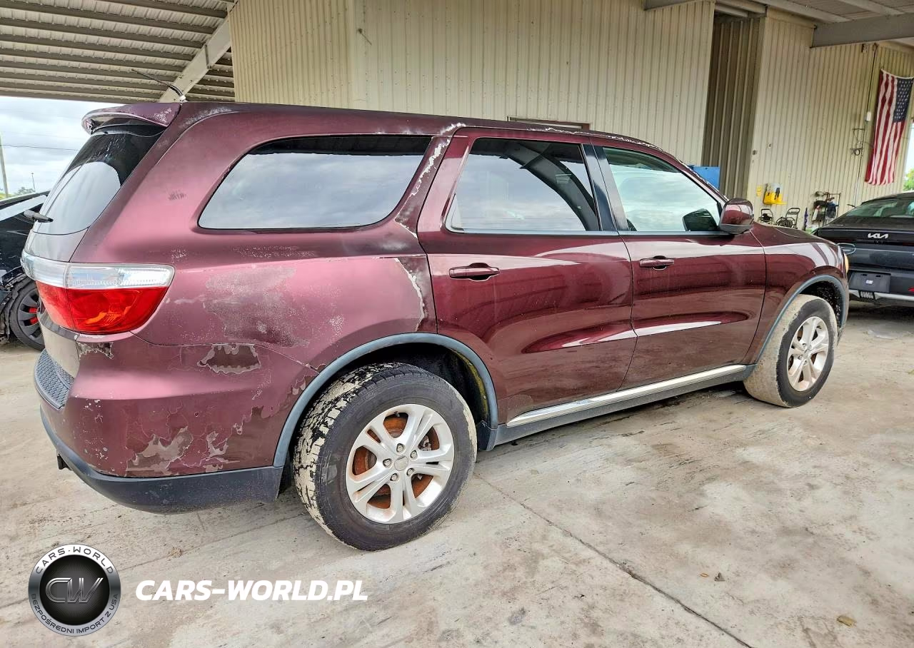 2012 Dodge Durango Sxt VIN:1C4RDHAG1CC247536 - 3