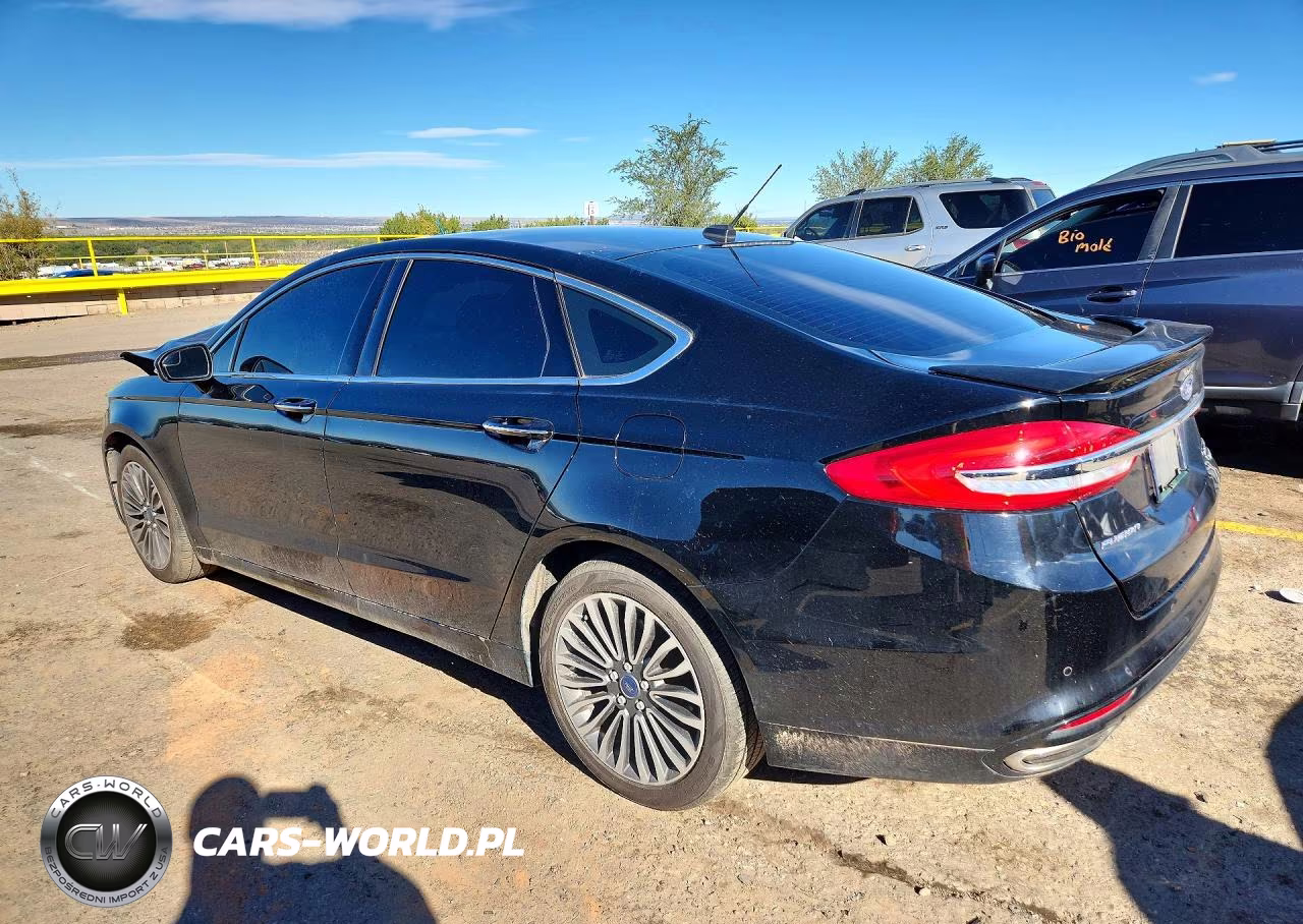 2018 Ford Fusion Titanium-Platinum VIN:3FA6P0D96JR219583 - 2
