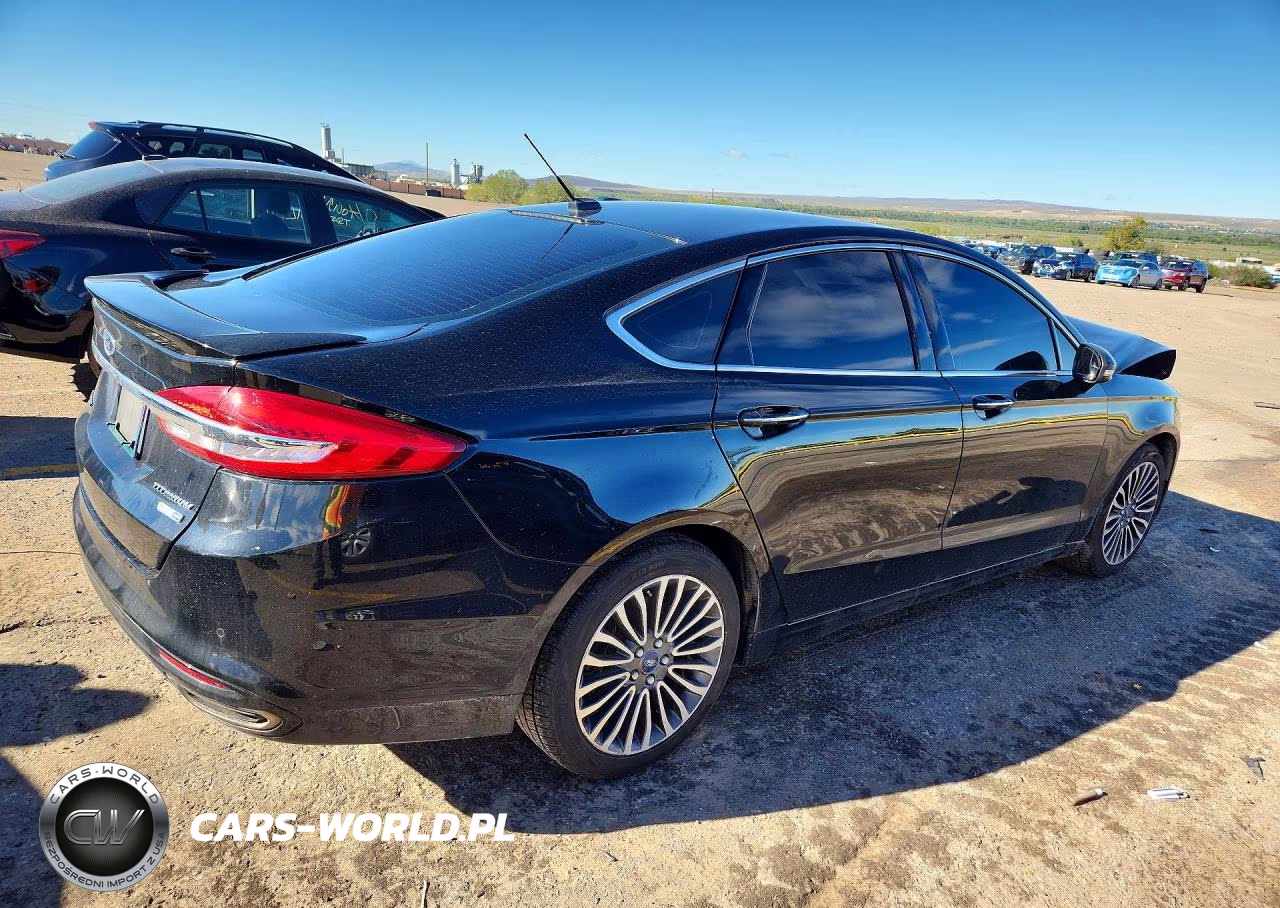 2018 Ford Fusion Titanium-Platinum VIN:3FA6P0D96JR219583 - 3