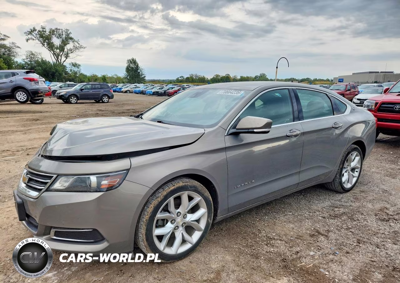 2017 Chevrolet Impala Lt VIN:2G1105S34H9165326 - 1