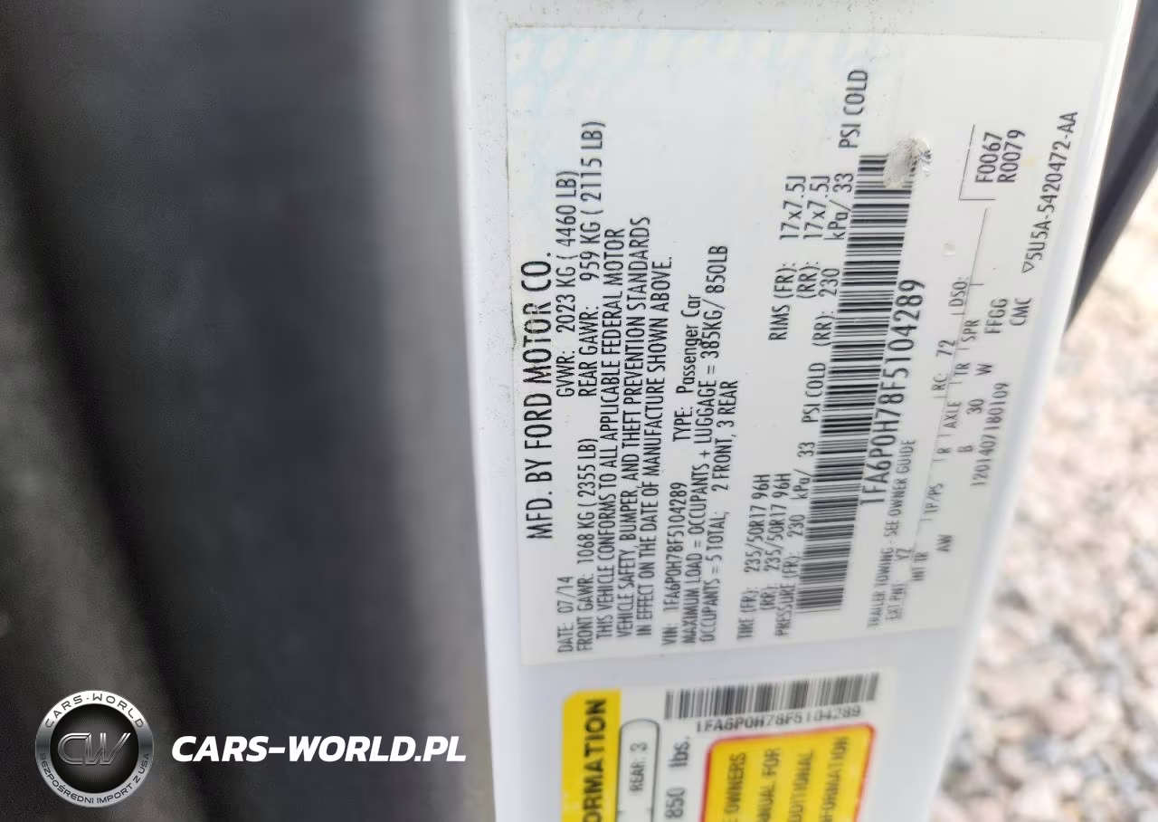 2015 Ford Fusion Se VIN:1FA6P0H78F5104289 - 13
