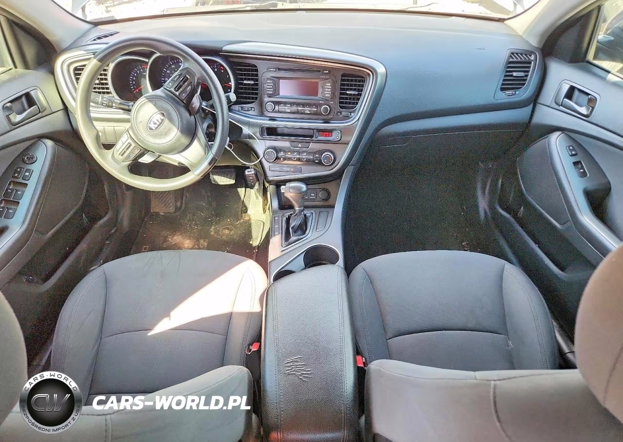 2015 Kia Optima Lx VIN:KNAGM4A7XF5601544 - 8