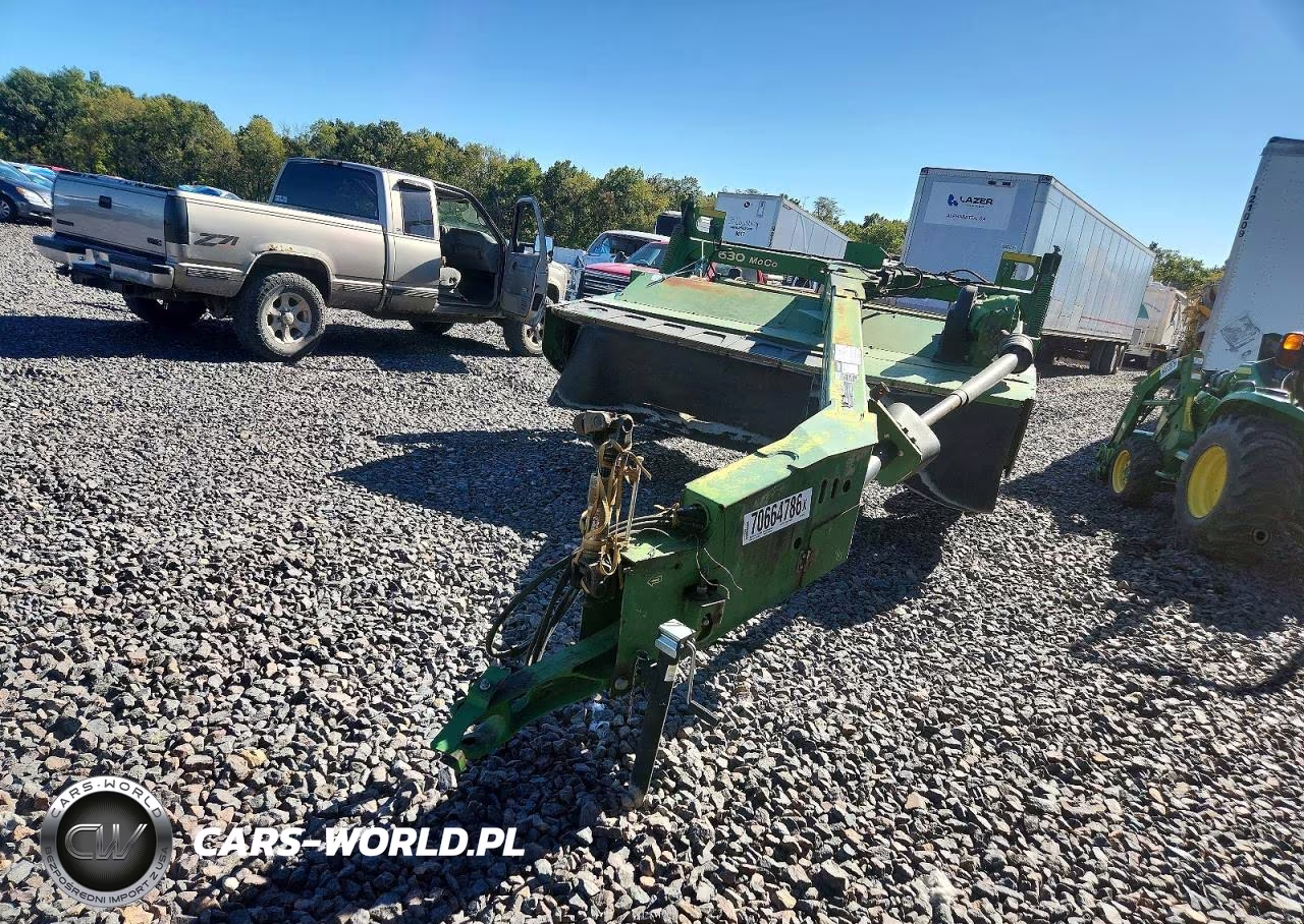 2010 John Deere 630 Moco Mower Conditioner VIN:1E00630TLAA360256 - 2