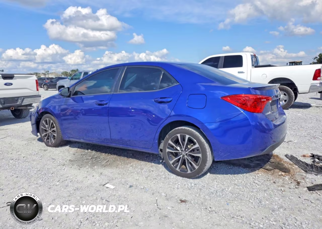 2018 Toyota Corolla Se VIN:2T1BURHE5JC039725 - 2