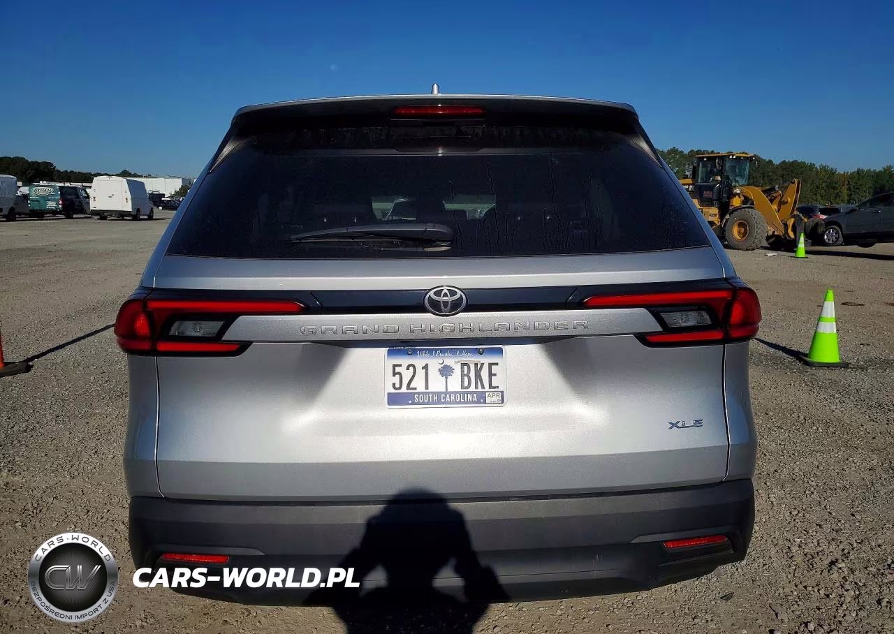 2025 Toyota Grand Highlander Xle VIN:5TDAAAA51SS022901 - 6