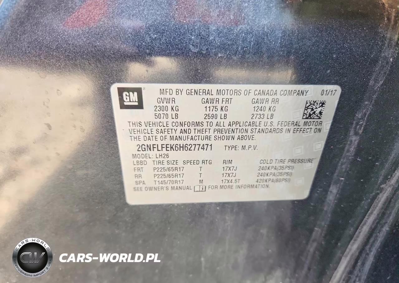 2017 Chevrolet Equinox Lt VIN:2GNFLFEK6H6277471 - 13