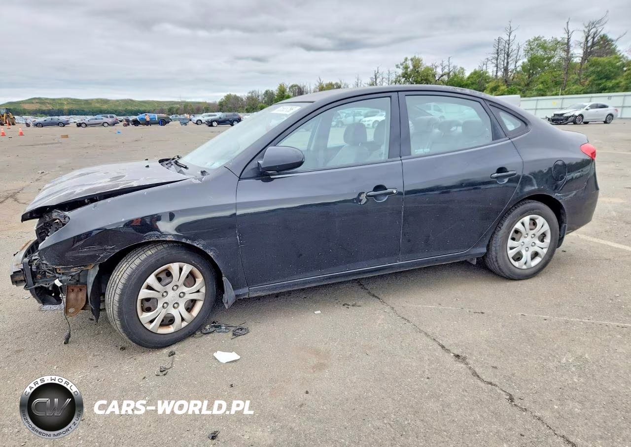 2010 Hyundai Elantra Gls VIN:KMHDU4AD7AU987829 - 1