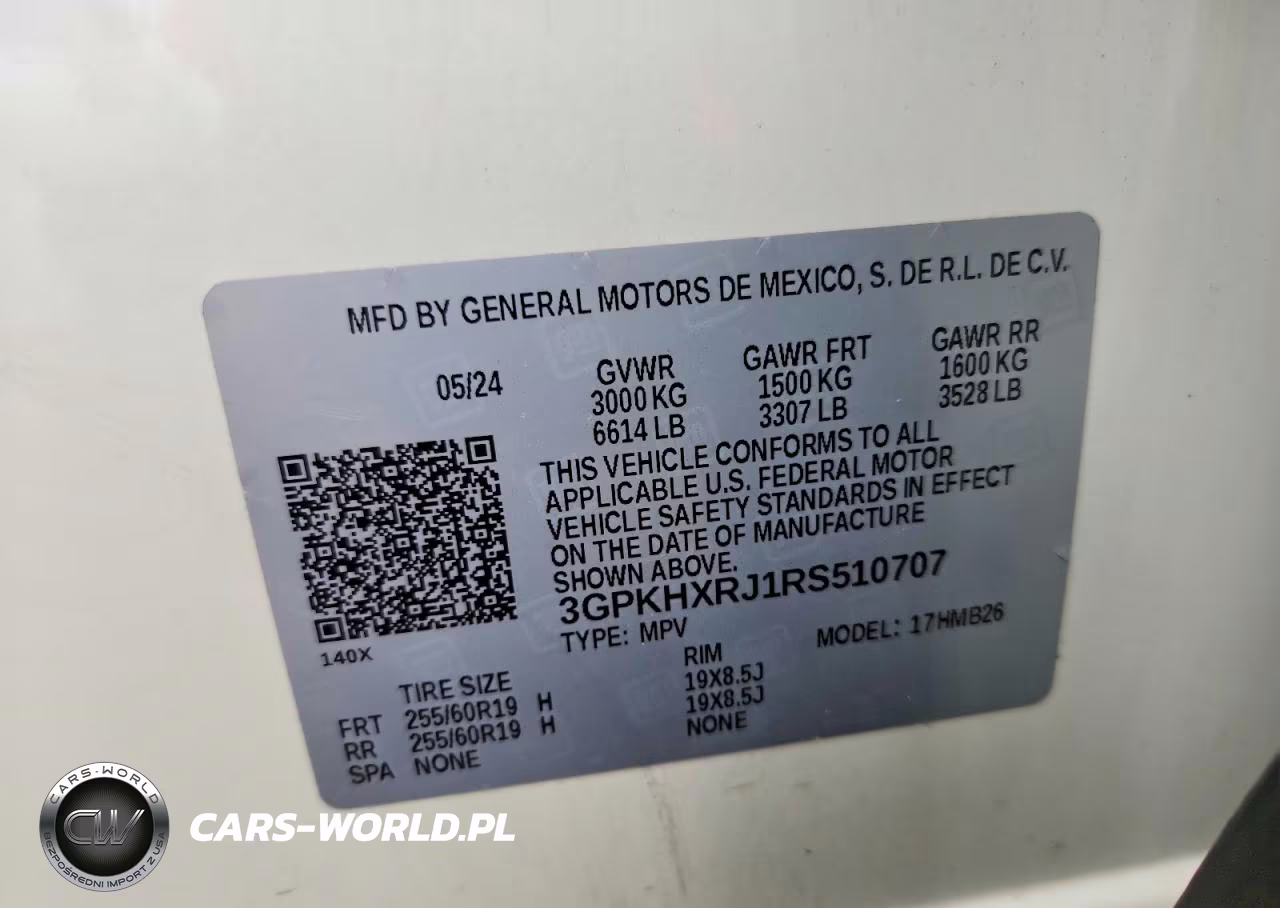 2024 Honda Prologue Tour VIN:3GPKHXRJ1RS510707 - 14