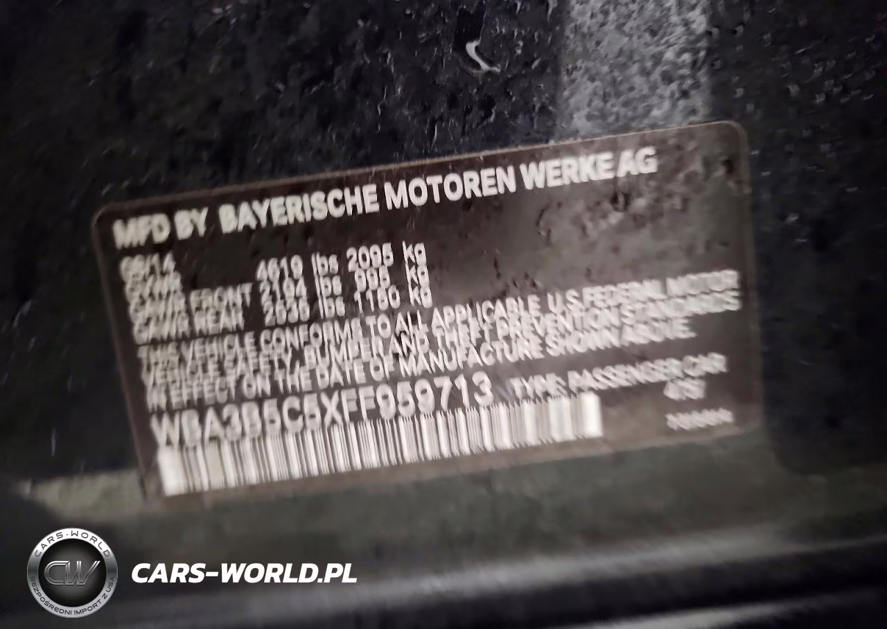 2015 BMW 328 Xi Sulev VIN:WBA3B5C5XFF959713 - 12