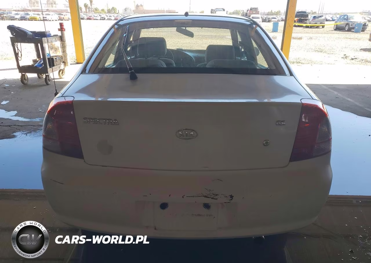 2003 Kia Spectra Gs VIN:KNAFB161X35106941 - 6