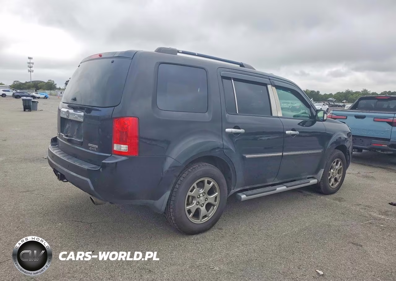 2009 Honda Pilot Touring VIN:5FNYF48819B035714 - 3