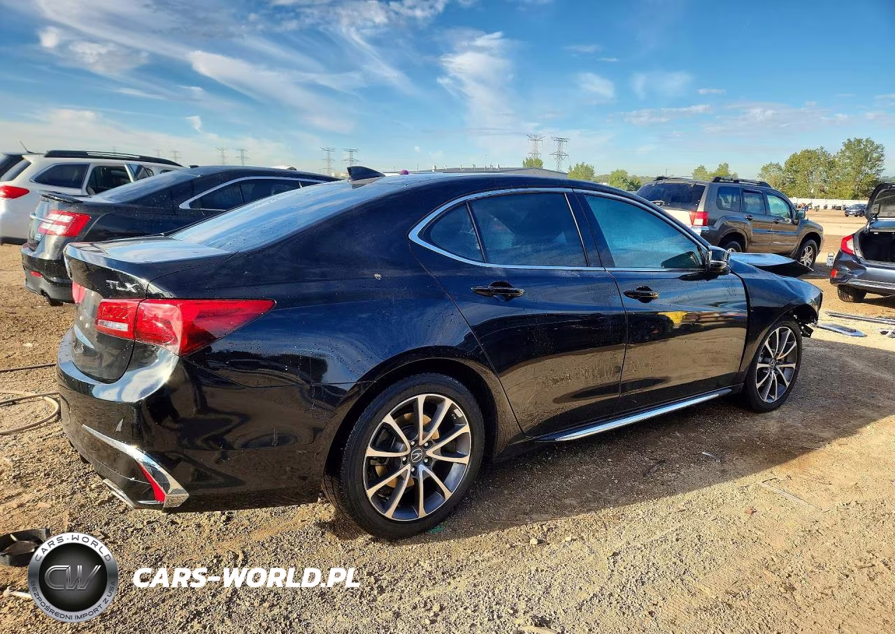 2018 Acura Tlx Tech VIN:19UUB2F57JA011164 - 3