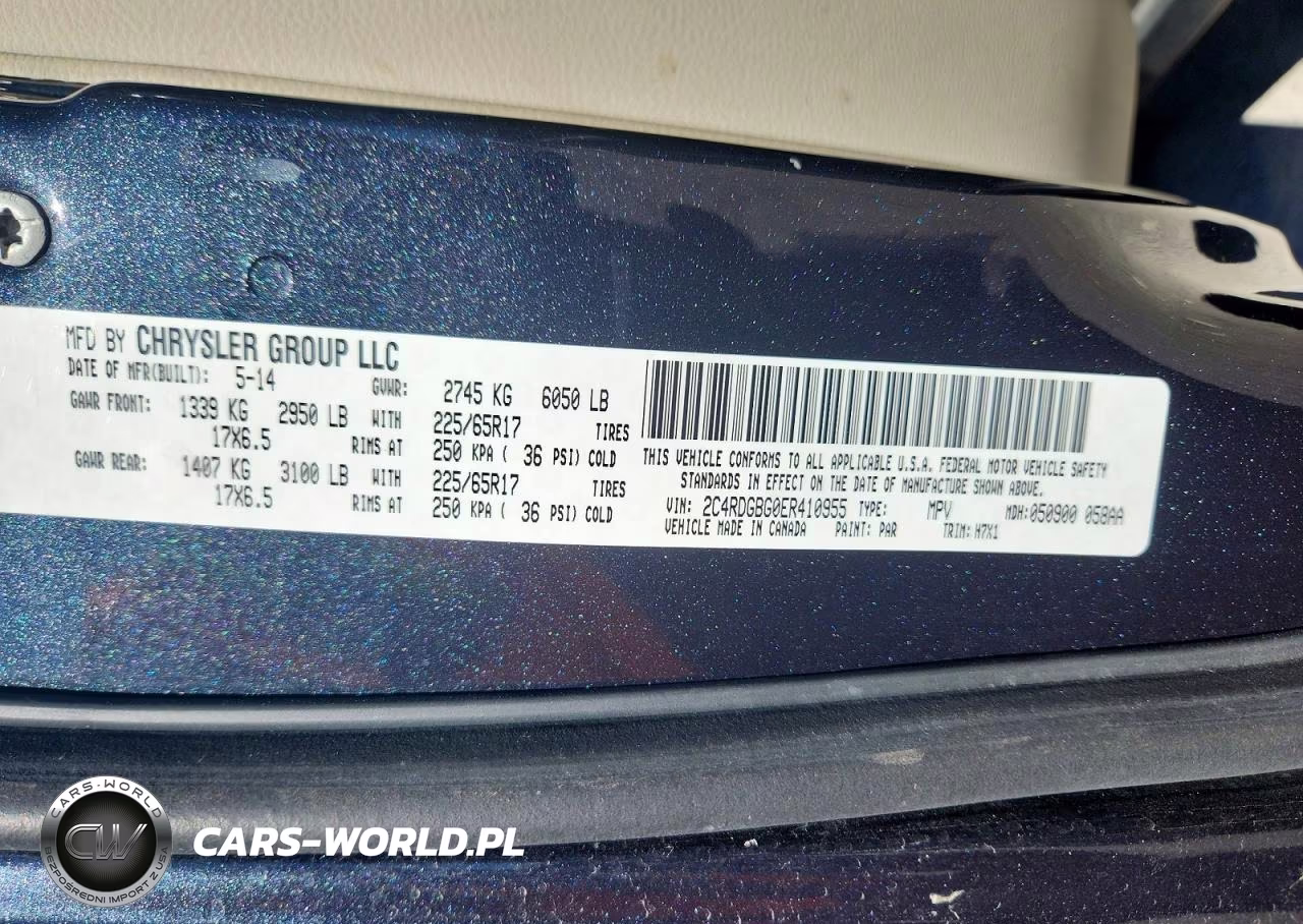2014 Dodge Grand Caravan Se VIN:2C4RDGBG0ER410955 - 13