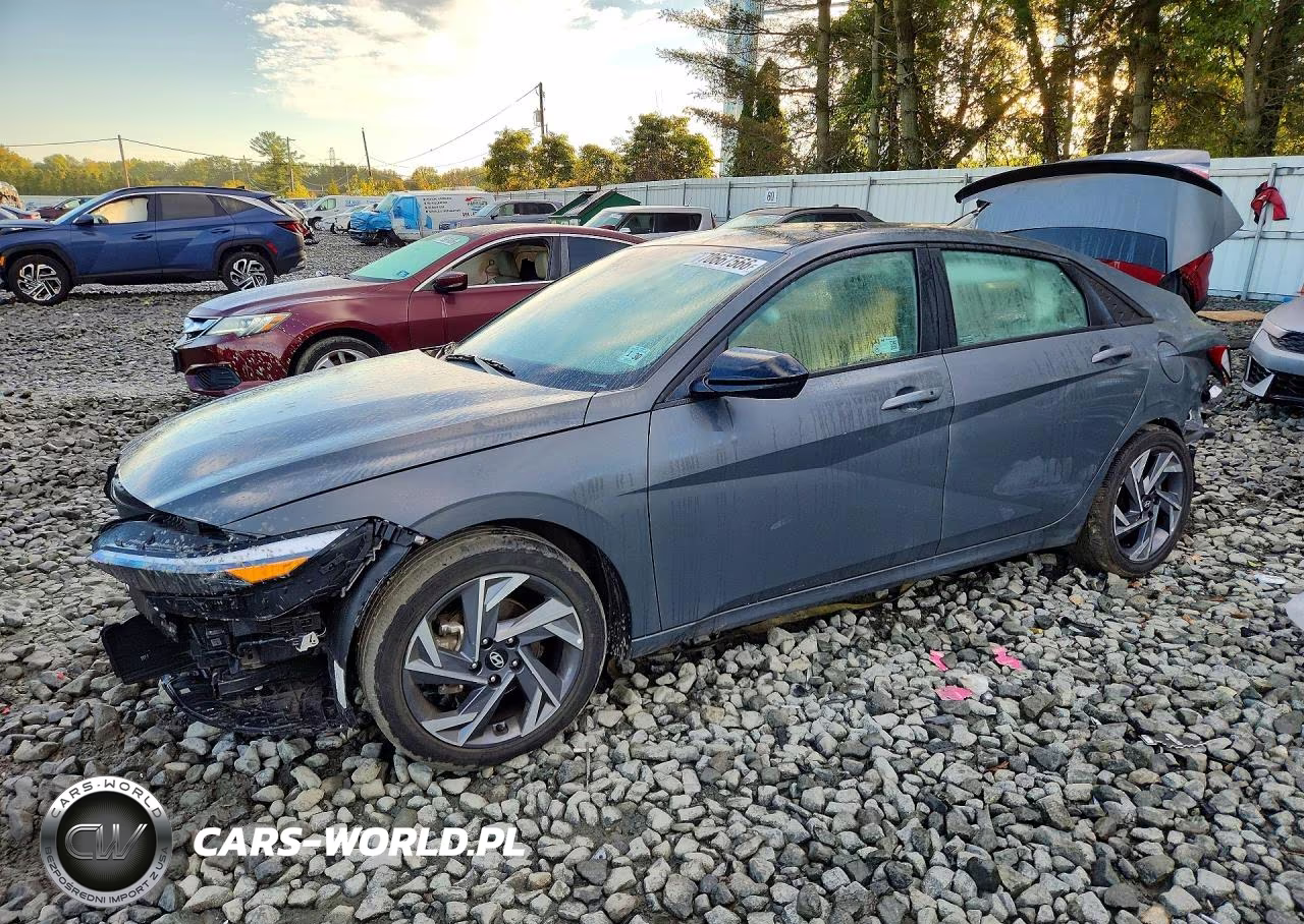 2025 Hyundai Elantra Sel Sport VIN:KMHLM4DG0SU928611 - 1