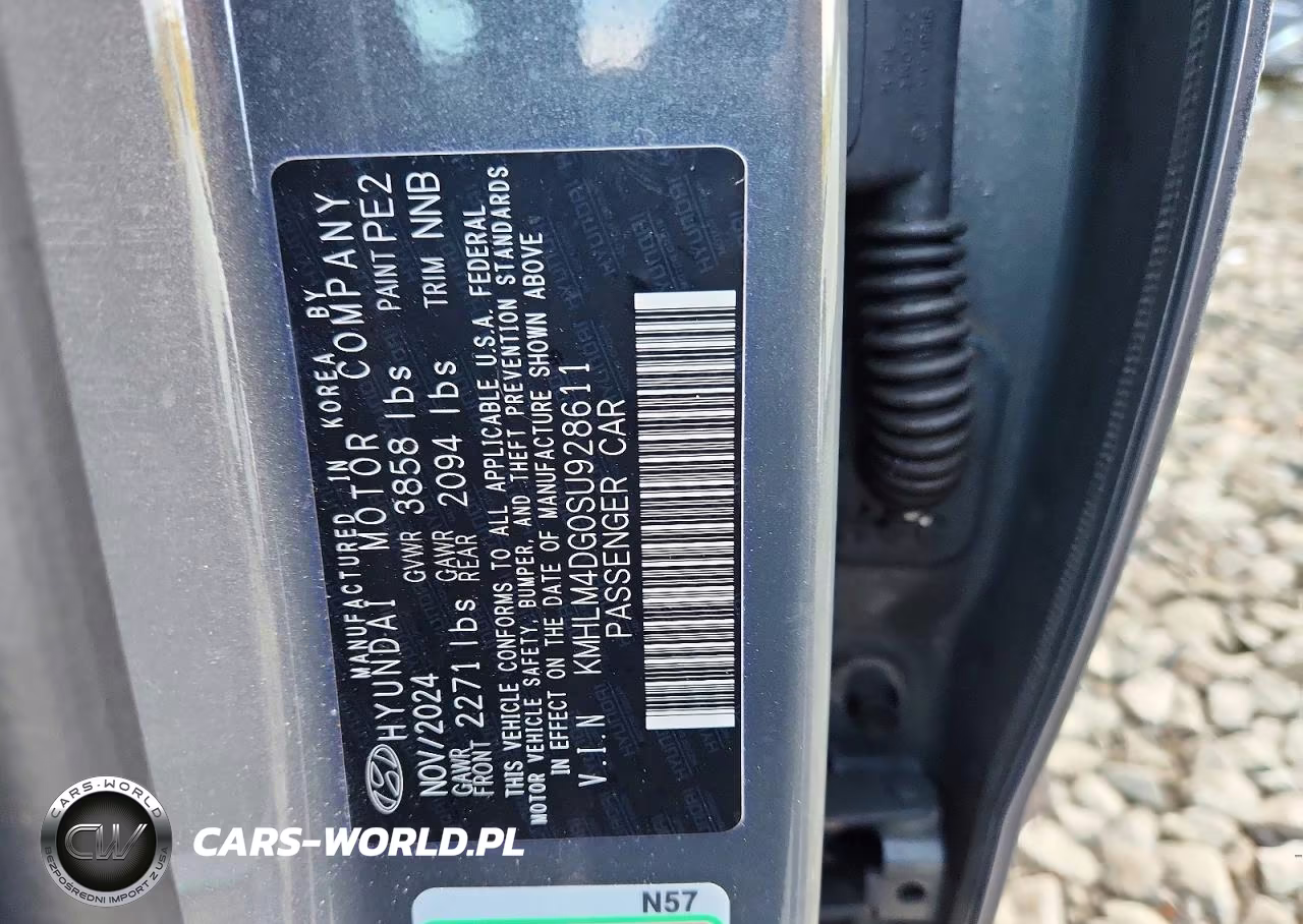 2025 Hyundai Elantra Sel Sport VIN:KMHLM4DG0SU928611 - 12