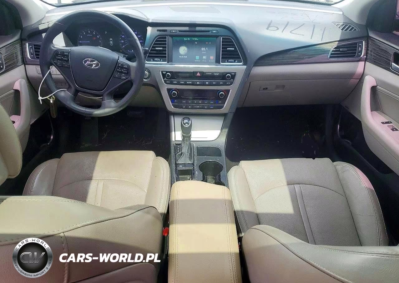 2015 Hyundai Sonata Limited VIN:5NPE34AF7FH233991 - 8