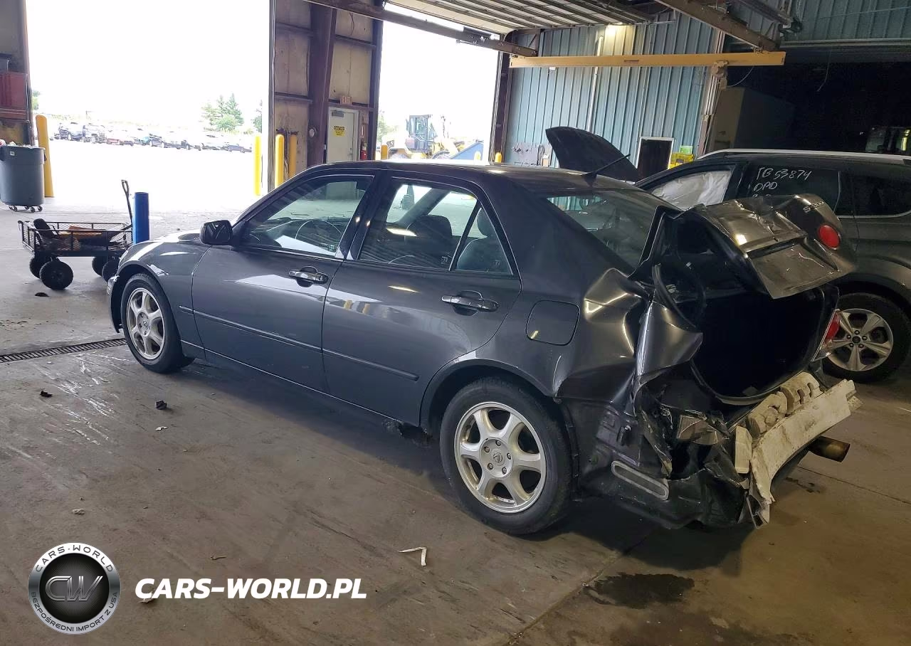 2001 Lexus Is 300 VIN:JTHBD182010006034 - 2