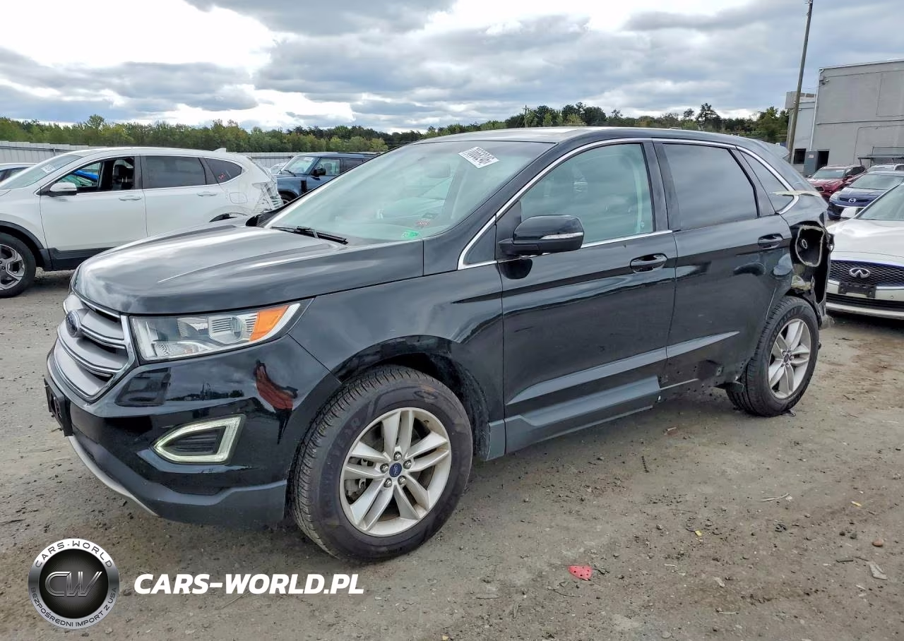 2017 Ford Edge Sel VIN:2FMPK4J80HBB34730 - 1