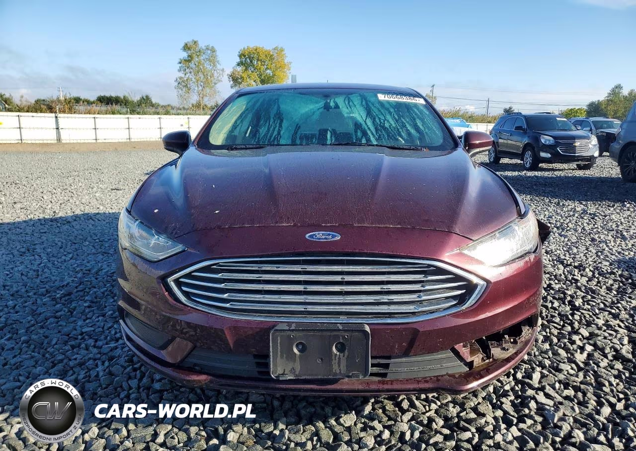2017 Ford Fusion Se VIN:3FA6P0HD6HR310667 - 5