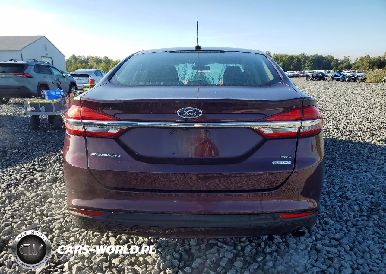 2017 Ford Fusion Se VIN:3FA6P0HD6HR310667 - 6